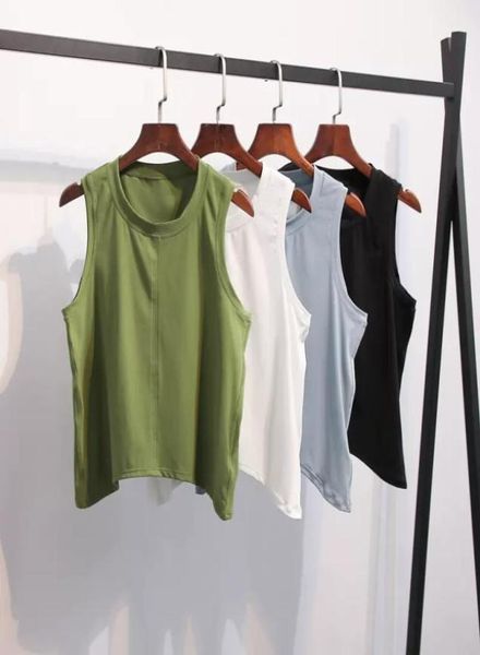 

yoga clothing vest female quickdrying running fitness tshirt radian loose sleeveless nude sports blouse3532151