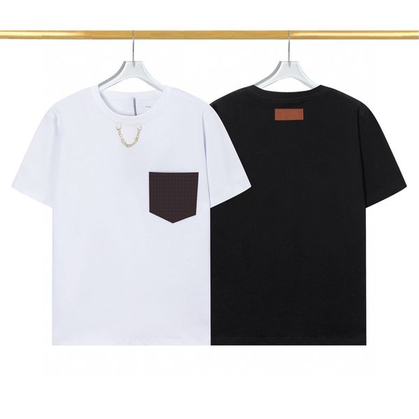 

men's t-shirts luxury designer couple sports spring and summer new print all-match slim cotton short-sleeved t-shirt tshirt xl001, White;black