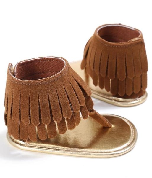 

baby girl shoes kids tassel flip flop prewalker baby shoes for girls anti slip summer newborn children first walkers1105986