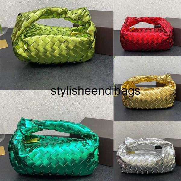 

mini jodie bag large jodie teen clutch bags designer luxury intrecciato metallised leather handle bag woven single compartment zipper closur