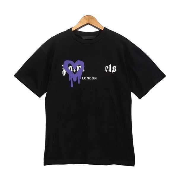 

mens designer t shirt clothes designer shirts women t shirts fashion spray paint graffiti couple short sleeves high street loose tide brand, White;black