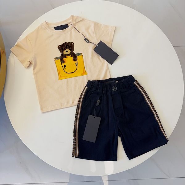 

29 styles kids clothes baby designer set kid clothe girls boys short set with letters luxury sports loose outfit warm, White