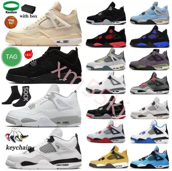 

jumpman 4s 4 air jordens basketball shoes designer shoes mens womens trainers shoes sneakers chaussures black cat 4s retro military black pi