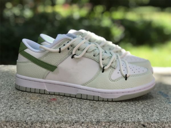 

designer shoes white light green sb dunks low se casual lifestyle shoes with original box