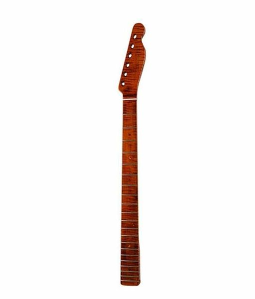 

guitar tiger flame maple neck 21 fret replacement for fender tele telecaster p76176086