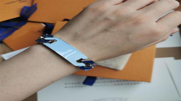 

blue chain necklace metal enamel necklace and bracelet for man and woman pressopening necklace bracelet fashion jewelry supply2889380003, Black