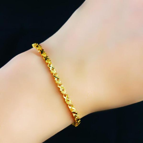 

gold bracelet fashion generous wedding jewelry01234565702773, Golden;silver