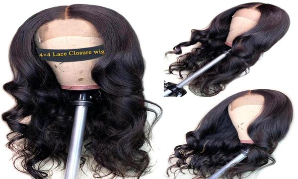 

human hair wigs lace front human hair wigs 44 lace closure wig brazilian body wave wig for black women fairgreat lace frontal wig78420305, Black;brown