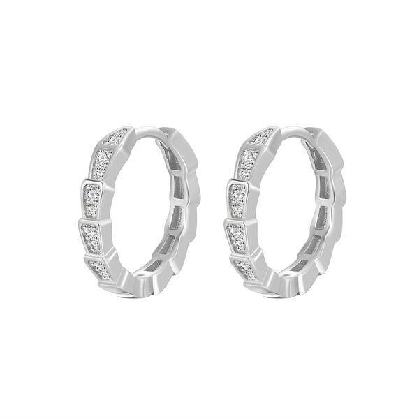 

geometric elegant earrings, earrings, women's shiny diamond earrings, wedding engagement party versatile, Silver