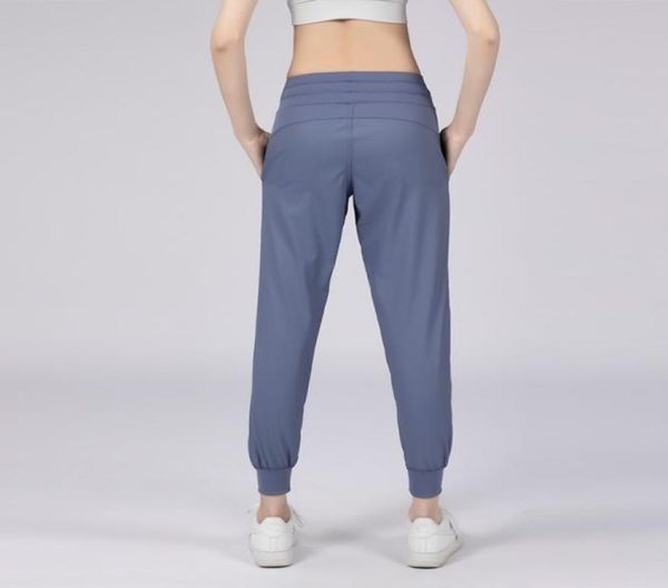 

women yoga studio pants ladies quickly dry drawstring running sports trousers loose dance jogger girls gym fitness5293731
