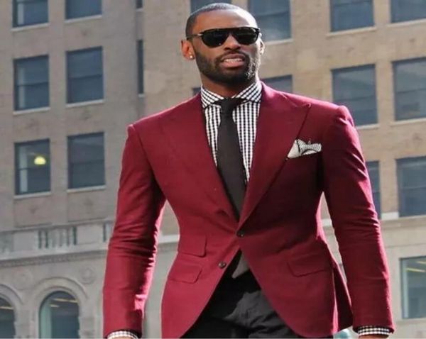 

2020 wedding tuxedos costume homme mariage red homens blazer men039s terno slim fit blaser masculino vintage wedding suitsjack3467422, Black;gray