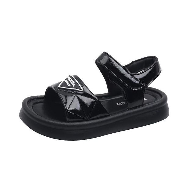 

sandals baby shoes summer footwear children girl f12685, Black;red