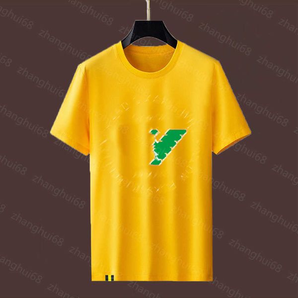 

23ss casual tshirt designer t shirt summer men clothes brand round neck pure cotton the bird letter logo printing short sleeve t-shirt mens, White;black