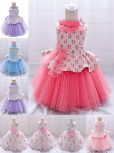 

summer butterfly dress for baby girl christening gown first birthday party clothing toddler clothes infant vestido girl039s dre5190028, Red;yellow
