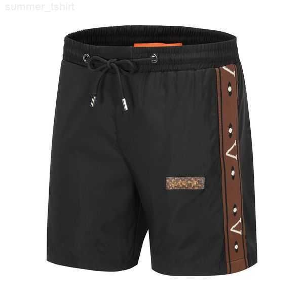 

mens designer swim shorts mix brands mens summer fashion beach pants designers board short gym mesh sportswear quick drying swimwear designe, Black