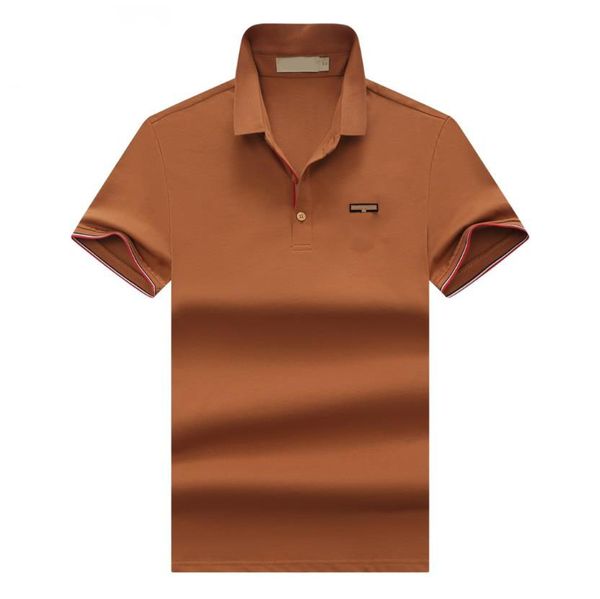 

2023 polo designer t shirt summer short sleeve men polos tee men women lovers luxury t-shirts fashion 100% cotton breathable quality, White;black