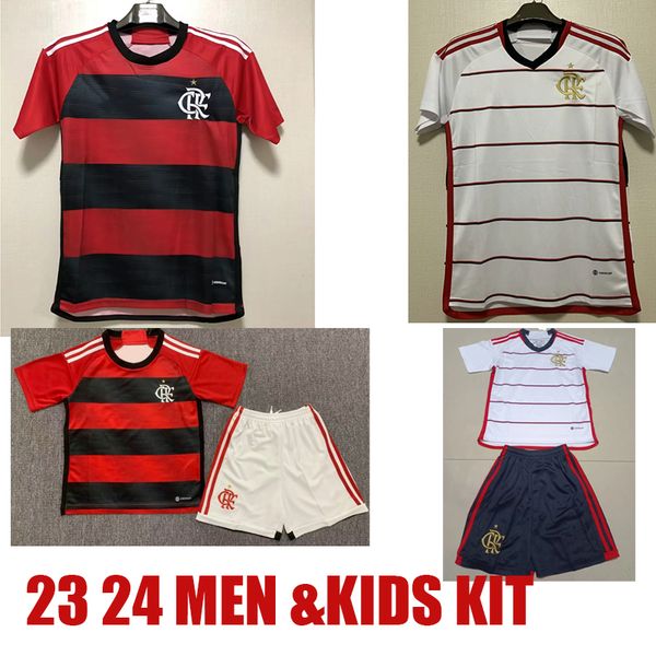 

flamengo 2023 2024 soccer jerseys 23 24 flamenco player fans gabi david luiz diego gabriel b b.henrique vidal de arrascaeta pedro isla footb, Black;yellow