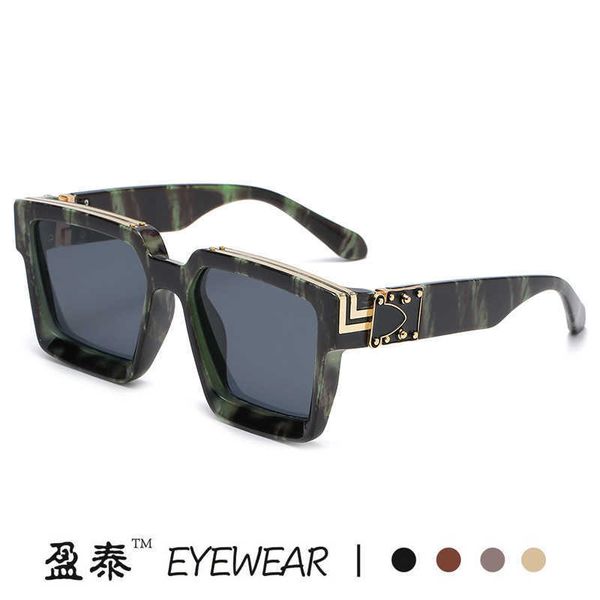 

new millionaire box street sonline fashion trend sunglasses, White;black