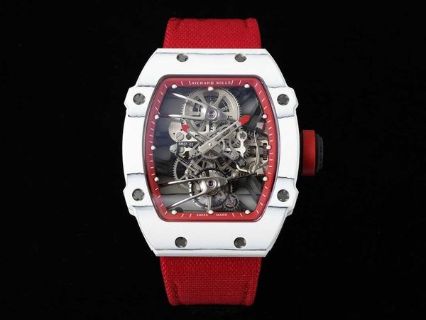 

superclon active tourbillon rm27-02 luxury designer tennis watchesashion high-end automatic hollow out movement swiss brand wristwatch, Slivery;golden
