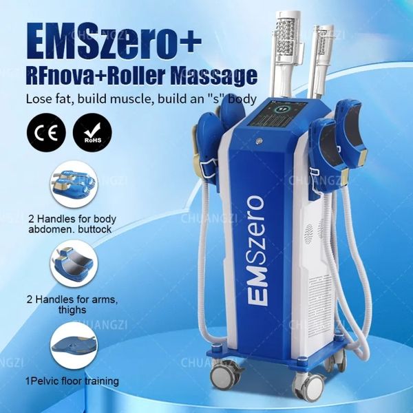 

other beauty equipment2023 dls-emslim machine emszero 14 tesla roller hi-emt machine sculpting physiotherapy eliminates pain orange peel