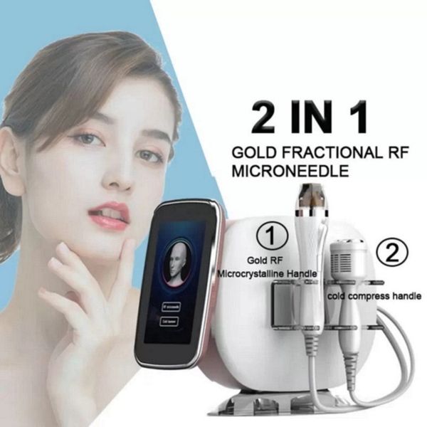 

microneedle rf facial lifting acne laser facial surface repair small function rf radio frequency machine