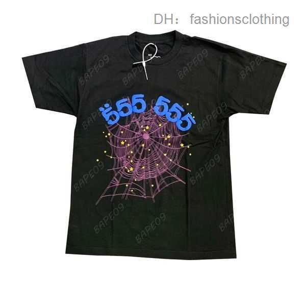 

mens womens designer t shirts sp5der young thug 555555 angel man t-shirt casual tees short sleeve hip hop streetwear tshirts 5 lwh7 lwh7, White;black