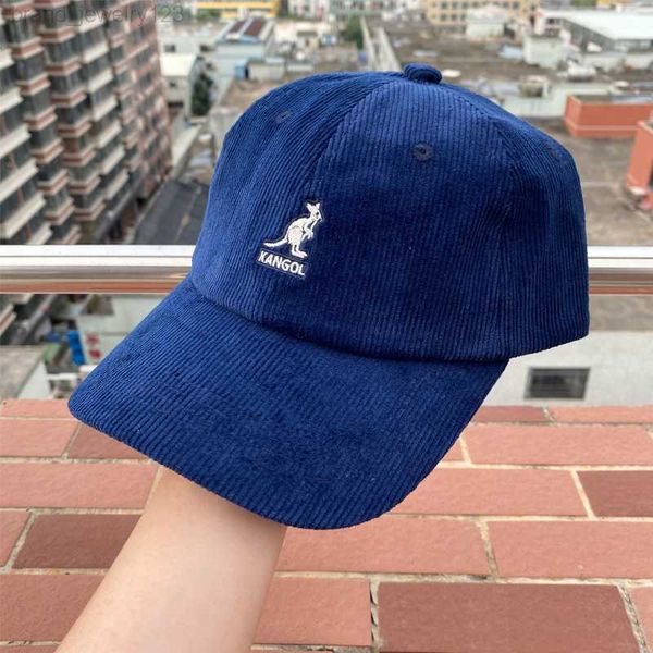 

men corduroy baseball cap women spring summer kangaroo embroidery hip hop caps outdoor sun hat vacation casquette gorras, Blue;gray