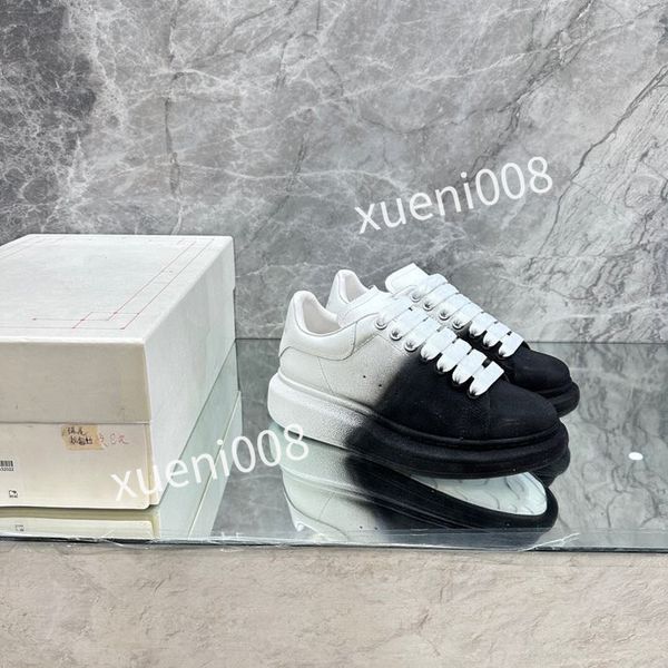 

new brand women men quality casual shoes designer leather lace-up sneaker fashion running trainers letters flat printed gym sneakers, Red;white