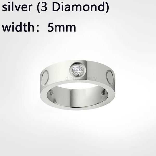 

love screw ring mens rings classic luxury designer jewelry women diamond titanium steel alloy gold-plated gold silver rose never fade not al
