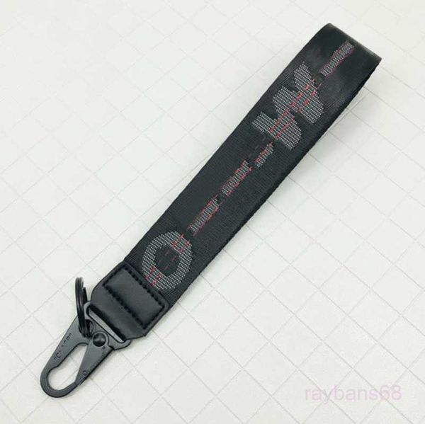 

keychains key chain offs white luxury rings clear rubber jelly letter print keys ring fashion men women canvas keychain camera pendant beltq, Silver