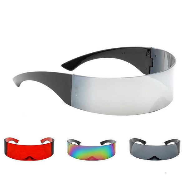 

for women mens sunglasses designer luxury summer outdoor variety styles with boxes fashion shield futuristic visor sun glasses men shades ey, White;black