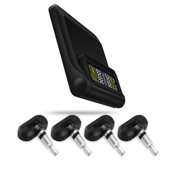 

t680 solar energy mini usb port car tire pressure sensor for cars