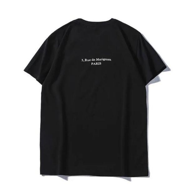 

2023summer mens designer t shirt casual man womens loose tees with letters print short sleeves sell luxury men t shirt size s-5xl, White;black