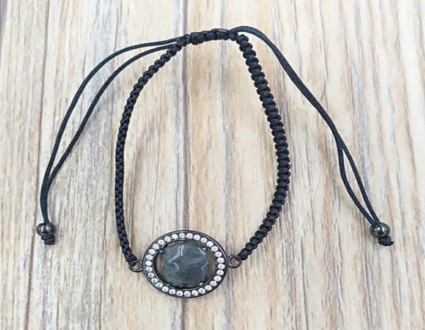 

camille bracelet in silver with labradorite and diamonds authentic 925 sterling silver bracelets fits european bear jewelry style 9558865, Golden;silver