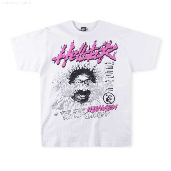 

men's womens t-shirts hellstar designer t shirt polo 100% cotton men t-shirt t shirt men graphic tees shirt women oversize white t shir, White;black
