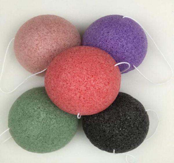 

natural konjac cosmetic puff bamboo charcoal cleanser sponge makeup facial cleaning tool smooth beauty essential konnyaku3868806