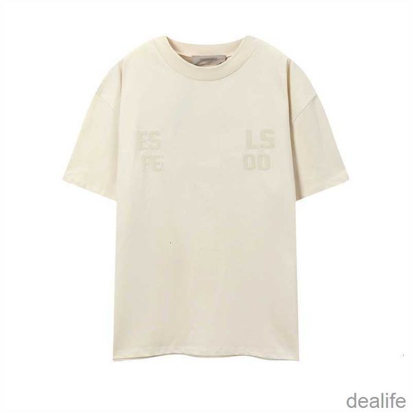 

summer essent designer tshirt for women & mens essentiel t shirts chest letter tshirts short sleeve shirt essentail loose casual t-shirts g, White;black