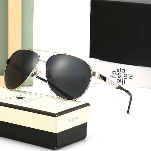 

new metal frame glasses polarized and sunglasses, White;black