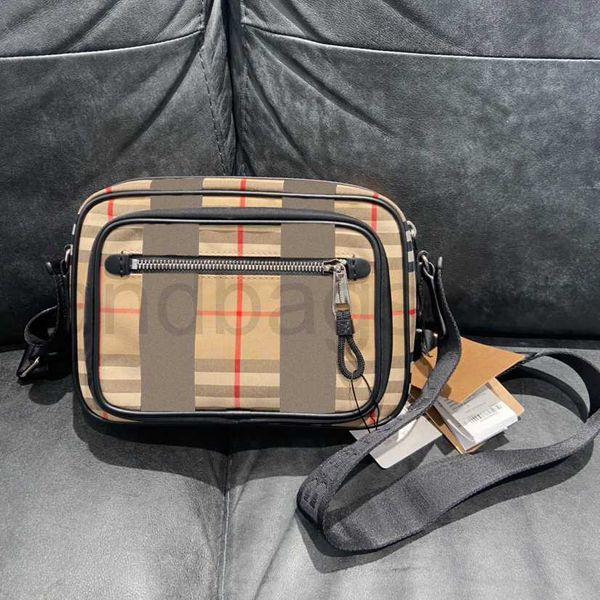 

luxury designer tb stripe bag camera shoulder crossbody classic nylon handbags vintage check totes leather women's burbrery man wallet