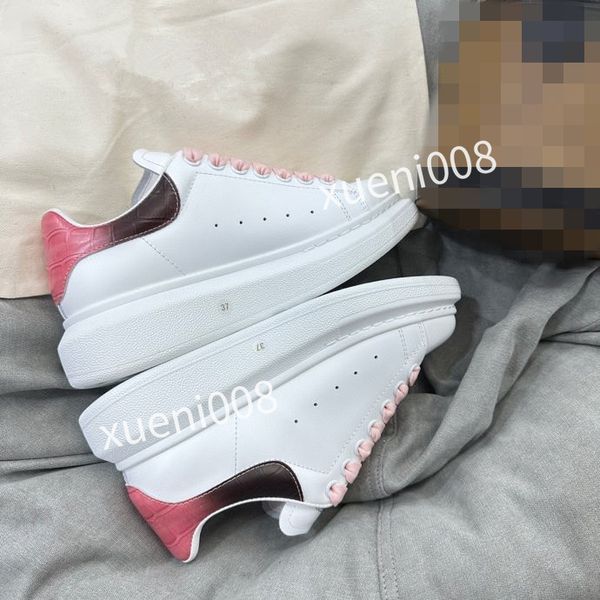 

fashion women men quality casual shoes designer leather lace-up sneaker running trainers letters flat printed sneakers, Red;white