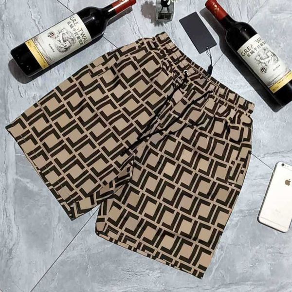 

summer mens shorts fashion nylon beach pants designer pants men casual quick-drying shorts running loose sweatpants, White;black
