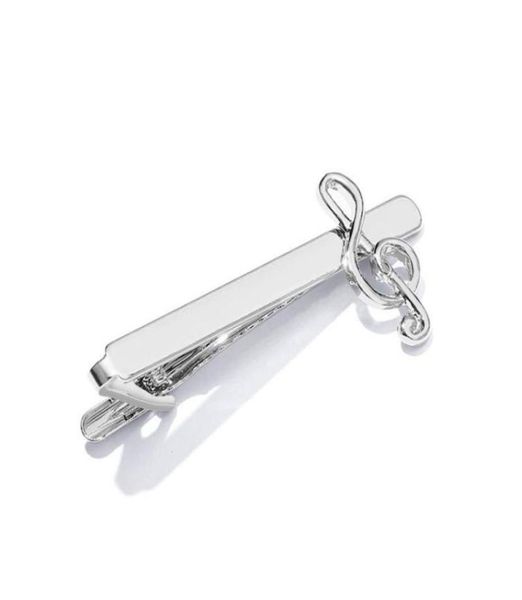 

metal silver music tie clip for men wedding necktie clasp clip gentleman tie bar crystal tie pin for mens gift97357448722332