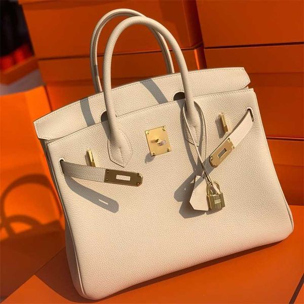 

birkins bag 2023 trend litchi grain leather women's portable buckle one shoulder cross-body fashion large capacity zc