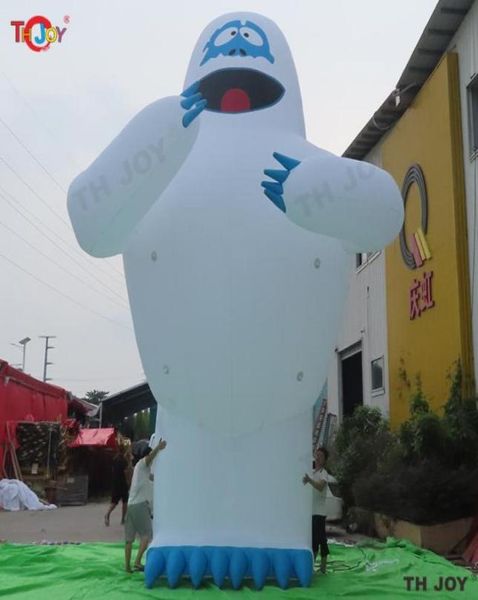 

outdoor games activities 6m 20ft christmas decoration white bumble the abominable inflatable snowman monster giant snow monster 147706069