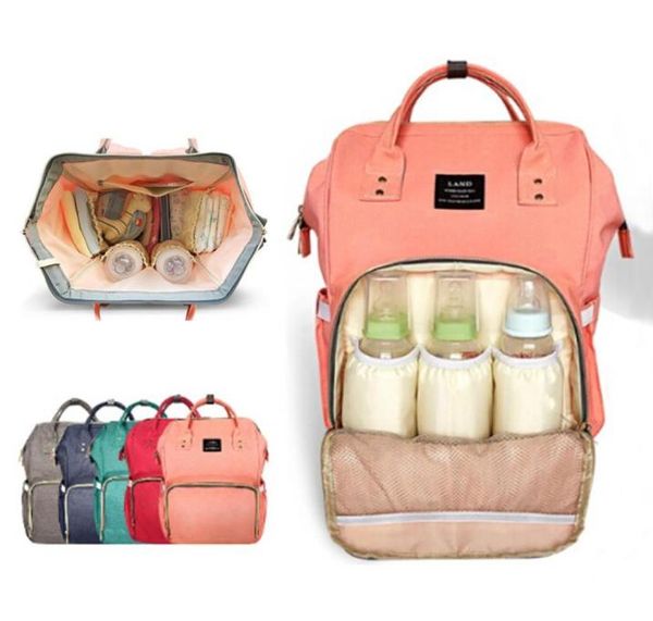 

retail 14 colors diaper bag mommy maternity nappy bags large capacity baby travel backpack desiger nursing bag baby care for dad a6106417