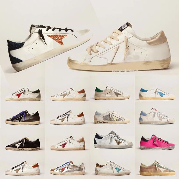 

designer sneakers doold dirty sports shoe new release italy brand shoes super star fashion men women ball casual shoes white leather flat sh, Black