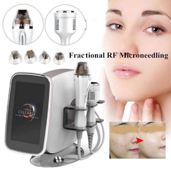 

mini cold hammer skin rejuvenation tightening scar acne removal gold rf microneedling machine
