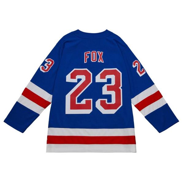 

adam fox stitched hockey jersey mitchell & ness men women youth s-3xl retro jerseys, Black;red