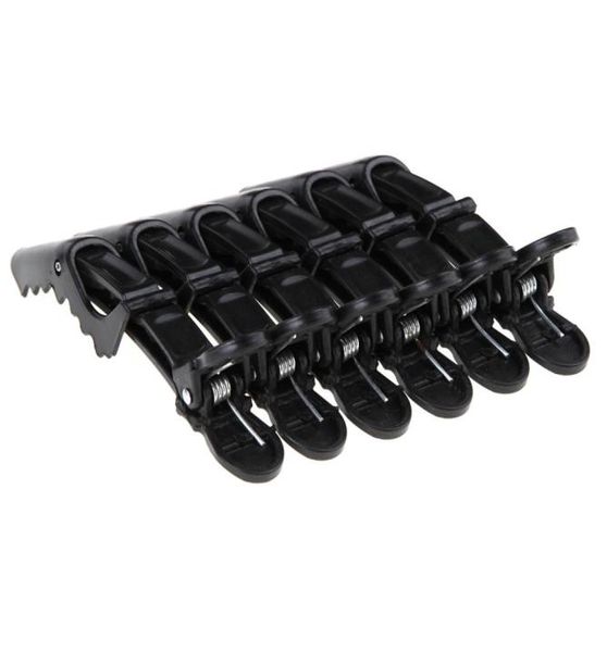

hair clips 6pcspack salon plastic crocodile barrette section clip grip hairdressing clamps claw tool accessories7177414