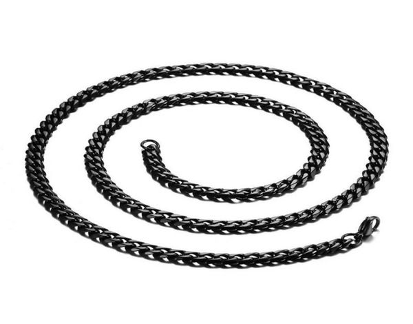 

stainless steel necklace hip hop miami cuban chain iced out rapper jewelry gold sliver 140jc9247970, Silver